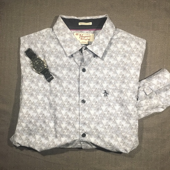 Original Penguin Other - Classic and Smooth Penguin Slim Fit BD